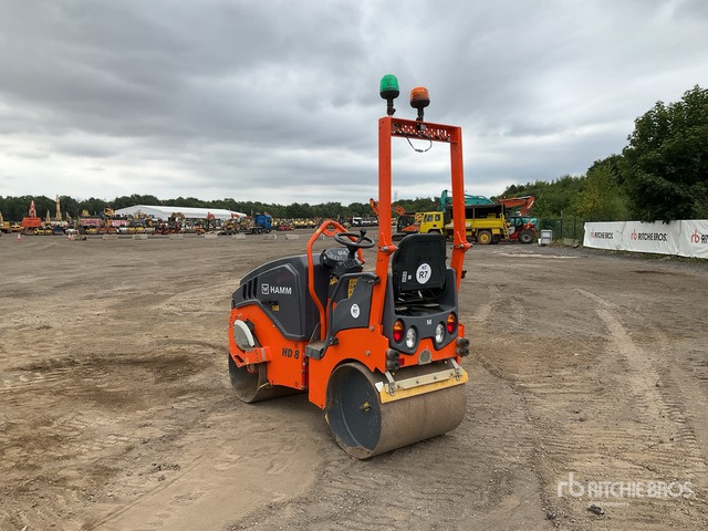 2022 Hamm HD8VV Double Drum Roller - Road roller: picture 3 2022 Hamm HD8VV Double Drum Roller - Road roller: picture 3