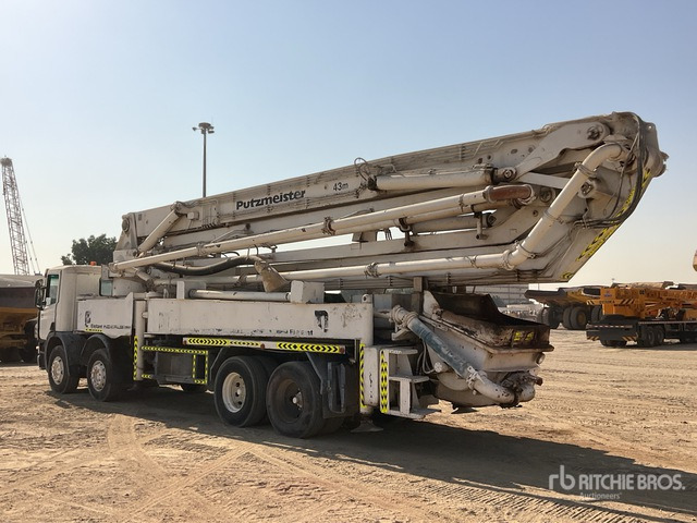 1997 Scania 1997 Putzmeister BSF 43.15 FM 4 ... Concrete Pump Truck - Concrete pump truck: picture 2 1997 Scania 1997 Putzmeister BSF 43.15 FM 4 ... Concrete Pump Truck - Concrete pump truck: picture 2