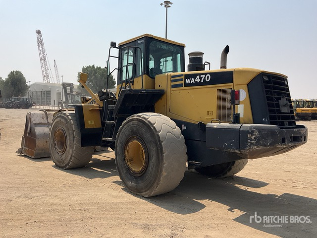 2002 Komatsu WA470-5 Wheel Loader - Wheel loader: picture 2 2002 Komatsu WA470-5 Wheel Loader - Wheel loader: picture 2