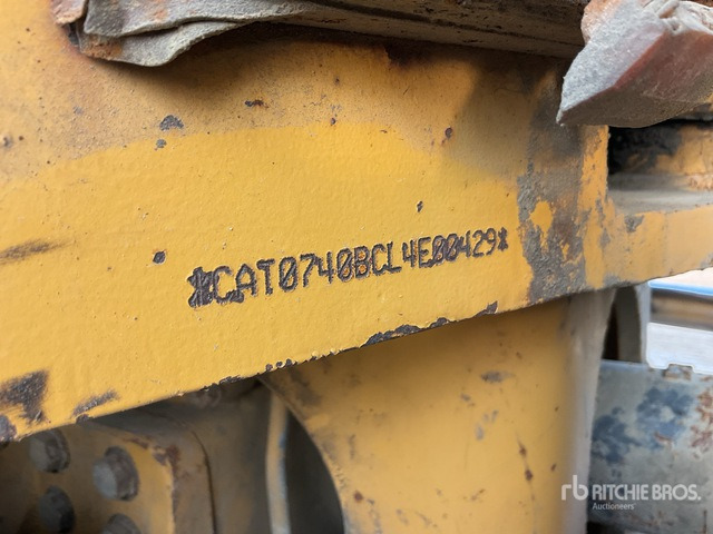 2011 Cat 740B - Articulated dumper: picture 5 2011 Cat 740B - Articulated dumper: picture 5