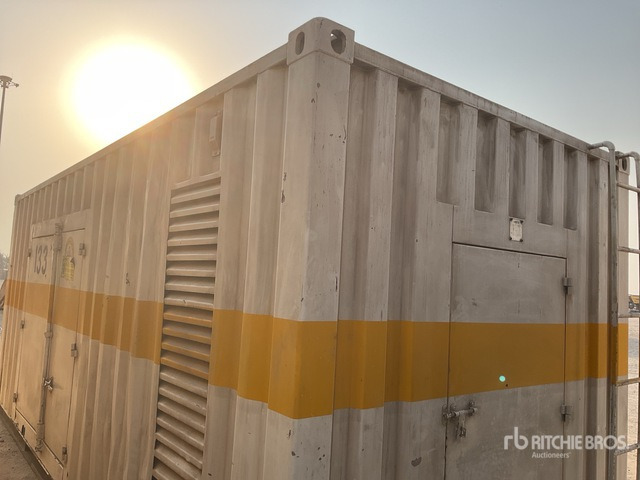 2012 Perkins 1000 kVA Containerized (Inoperable) Generator Set - Generator set: picture 4 2012 Perkins 1000 kVA Containerized (Inoperable) Generator Set - Generator set: picture 4