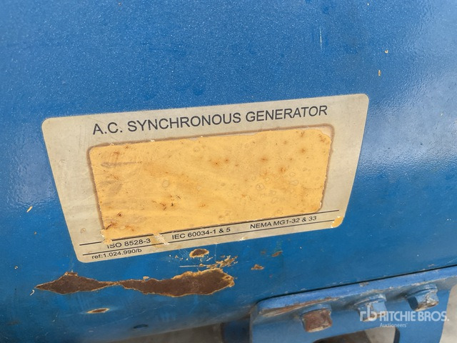 Generator set 2014 FG Wilson P88 3 100 kVA Skid-Mounted (Inoperable) Generator Set: picture 6