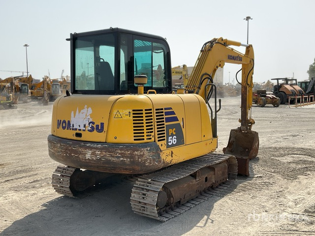 2017 Komatsu PC56-7 - Mini excavator: picture 3 2017 Komatsu PC56-7 - Mini excavator: picture 3