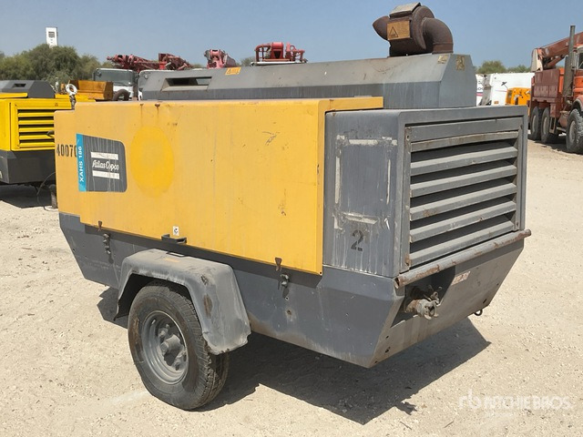 2018 Atlas Copco XAHS186 Mobile (Inoperable) Air Compressor - Air compressor: picture 3 2018 Atlas Copco XAHS186 Mobile (Inoperable) Air Compressor - Air compressor: picture 3