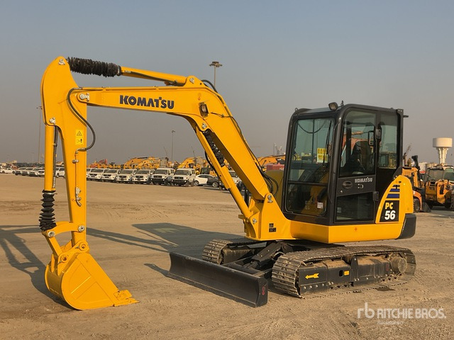 2019 Komatsu PC56-7 Mini Excavator: <6.6t - Mini excavator: picture 1 2019 Komatsu PC56-7 Mini Excavator: <6.6t - Mini excavator: picture 1