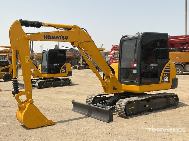2022 Komatsu PC58-8 Mini Excavator: <6.6t - Mini excavator: picture 1 2022 Komatsu PC58-8 Mini Excavator: <6.6t - Mini excavator: picture 1