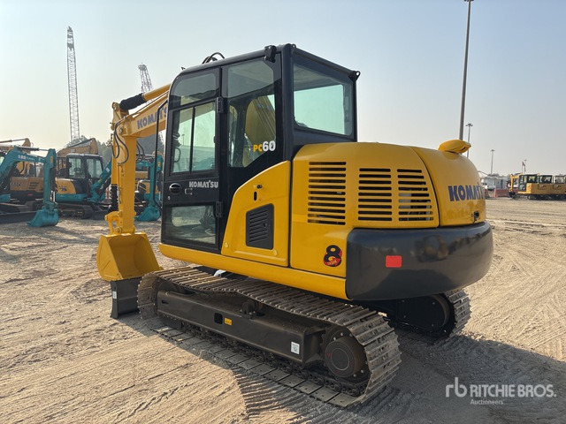2022 Komatsu PC60-8 Mini Excavator: <6.6t - Mini excavator: picture 3 2022 Komatsu PC60-8 Mini Excavator: <6.6t - Mini excavator: picture 3