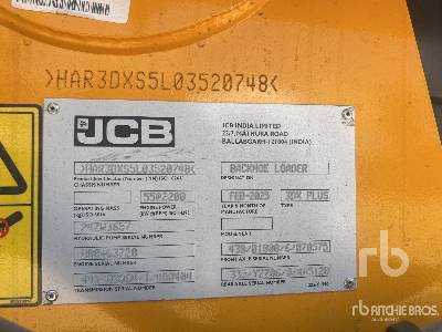 JCB 3DX 4x4 (Unused) - Backhoe loader: picture 1 JCB 3DX 4x4 (Unused) - Backhoe loader: picture 1