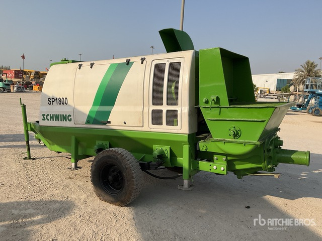 Schwing SP1800 - Stationary concrete pump: picture 4 Schwing SP1800 - Stationary concrete pump: picture 4
