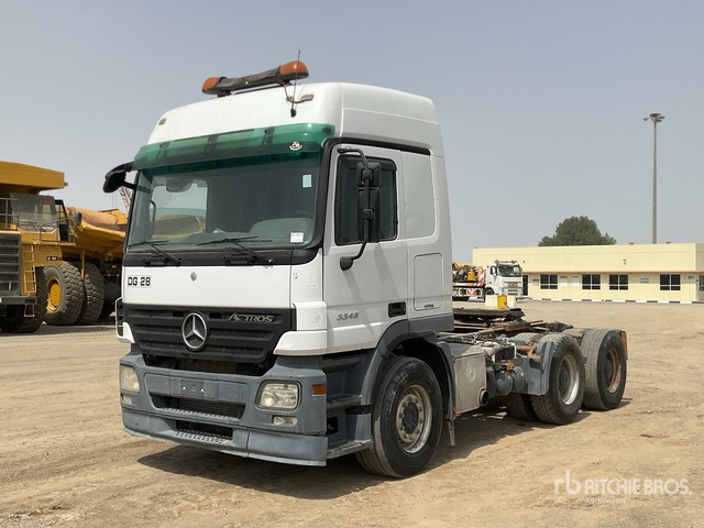 2007 Mercedes-Benz Actros 3348 6x4 T/A Sleeper Truck Tractor - Tractor unit: picture 1 2007 Mercedes-Benz Actros 3348 6x4 T/A Sleeper Truck Tractor - Tractor unit: picture 1