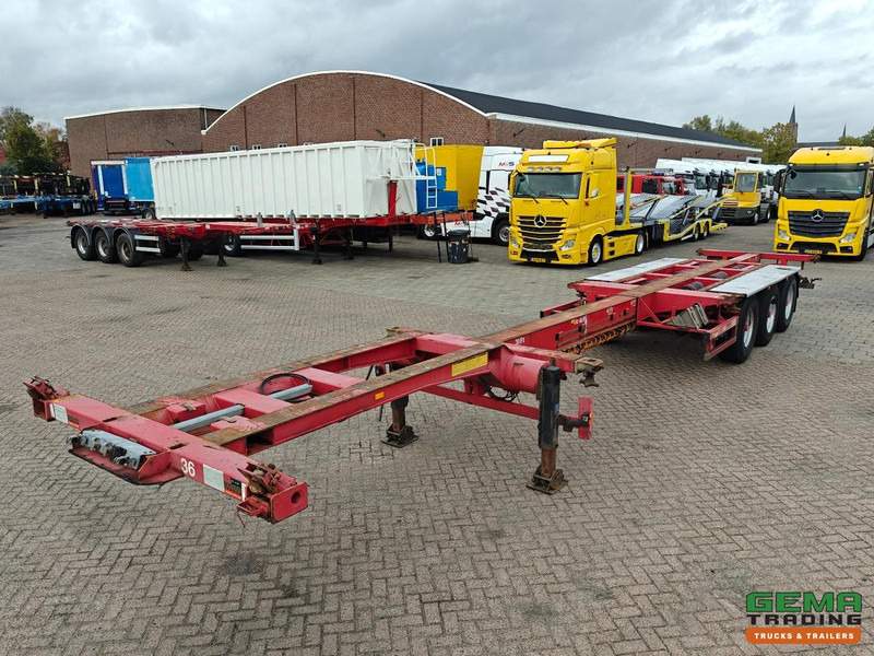 Broshuis 3 UCC-39/45 EU 3-Assen BPW - Trommelremmen - LiftAs - Alle aansluitingen - 07/2026 APK - Container transporter/ Swap body semi-trailer: picture 1 Broshuis 3 UCC-39/45 EU 3-Assen BPW - Trommelremmen - LiftAs - Alle aansluitingen - 07/2026 APK - Container transporter/ Swap body semi-trailer: picture 1
