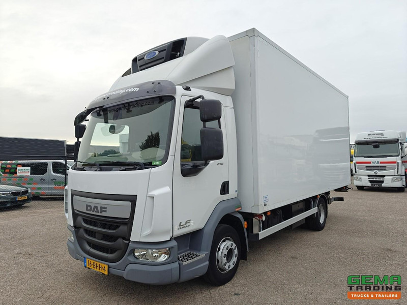 DAF LF 210 FA 4x2 Dagcab Euro6A - Koel/Vriesbak 5.5M + Carrier Supra 550 + Laadklep 2000KG - 173.000KM! - Refrigerator truck: picture 1 DAF LF 210 FA 4x2 Dagcab Euro6A - Koel/Vriesbak 5.5M + Carrier Supra 550 + Laadklep 2000KG - 173.000KM! - Refrigerator truck: picture 1