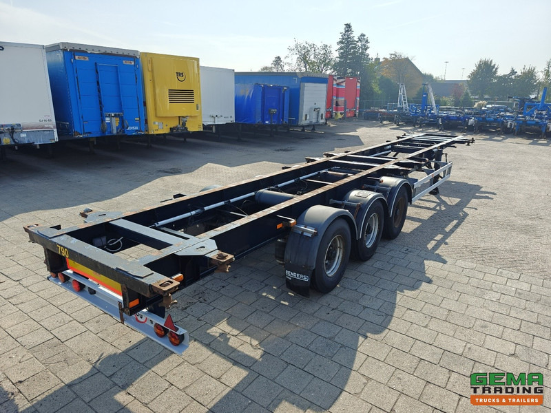 DESOT OPP 3AT 38 78136 3-Assen ROR - Trommelremmen - 20FT 2x20FT 30FT 40FT - 4900KG - Vlak - Container transporter/ Swap body semi-trailer: picture 1 DESOT OPP 3AT 38 78136 3-Assen ROR - Trommelremmen - 20FT 2x20FT 30FT 40FT - 4900KG - Vlak - Container transporter/ Swap body semi-trailer: picture 1