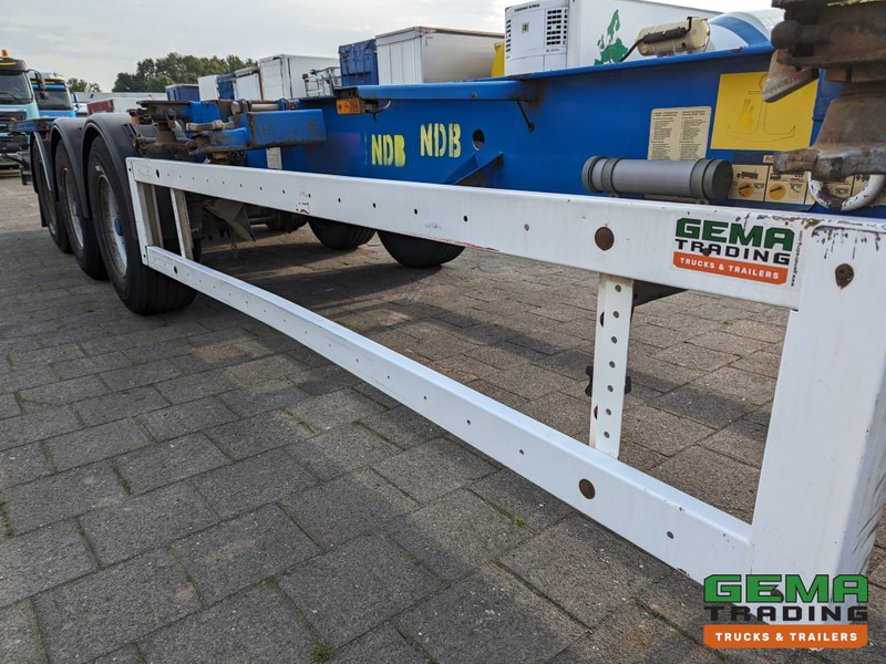 Container transporter/ Swap body semi-trailer Krone SDC-27 3-Assen BPW Drumbrakes - 5340KG - All Connections (O1912): picture 9