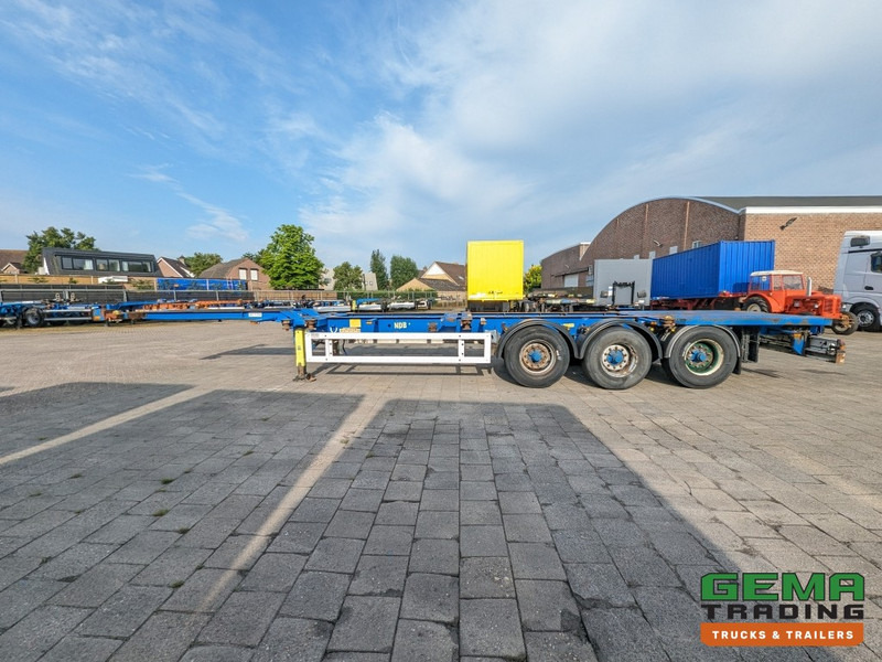 Container transporter/ Swap body semi-trailer Krone SDC-27 3-Assen BPW Drumbrakes - 5340KG - All Connections (O1912): picture 13