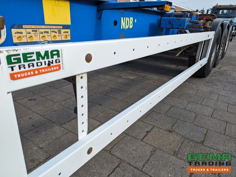 Container transporter/ Swap body semi-trailer Krone SDC-27 3-Assen BPW Drumbrakes - 5340KG - All Connections (O1912): picture 10