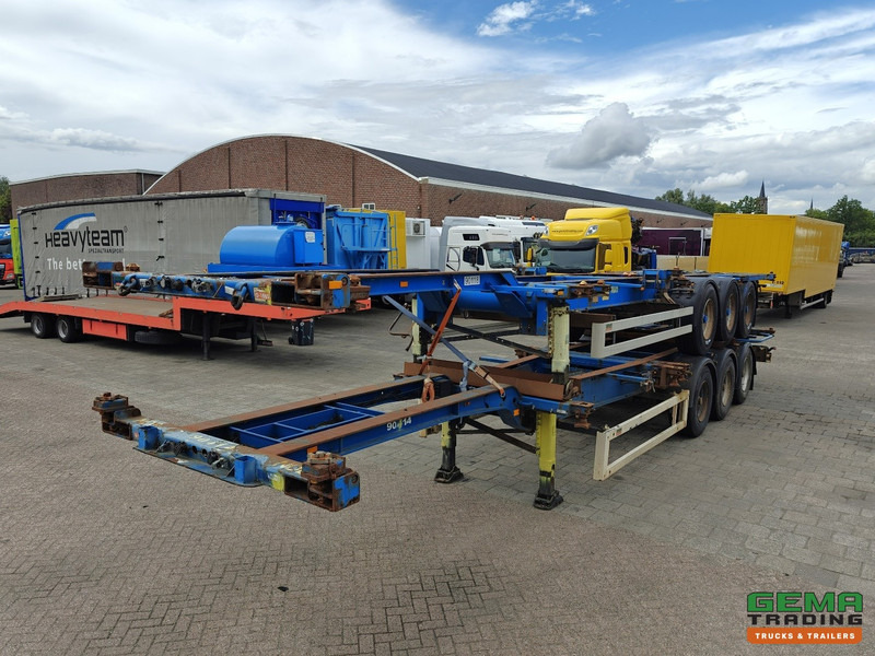 Krone SDC 27 3-assen BPW - DrumBrakes - 4700KG - 2x 20FT 1x 30FT 1x40FT - Pakket van 2 - Container transporter/ Swap body semi-trailer: picture 2 Krone SDC 27 3-assen BPW - DrumBrakes - 4700KG - 2x 20FT 1x 30FT 1x40FT - Pakket van 2 - Container transporter/ Swap body semi-trailer: picture 2
