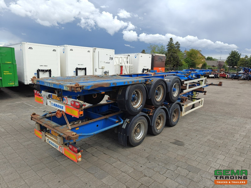 Krone SDC 27 3-assen BPW - DrumBrakes - 4700KG - 2x 20FT 1x 30FT 1x40FT - Pakket van 2 - Container transporter/ Swap body semi-trailer: picture 1 Krone SDC 27 3-assen BPW - DrumBrakes - 4700KG - 2x 20FT 1x 30FT 1x40FT - Pakket van 2 - Container transporter/ Swap body semi-trailer: picture 1