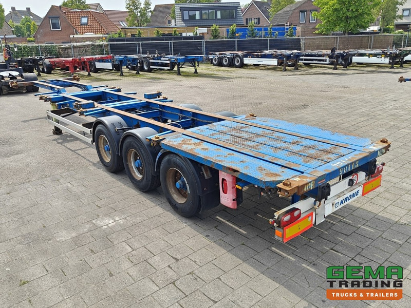 Krone SDC 27 3 assen BPW - DrumBrakes - 5340KG - 2x 20FT 1x 30FT 1x40FT - NL kenteken - Container transporter/ Swap body semi-trailer: picture 3 Krone SDC 27 3 assen BPW - DrumBrakes - 5340KG - 2x 20FT 1x 30FT 1x40FT - NL kenteken - Container transporter/ Swap body semi-trailer: picture 3