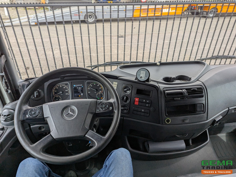 Box truck Mercedes-Benz Atego 1321 4x2 Slaapcab Euro6A - Geslotenbak 7.58m + Laadklep 1500kg  10/2025APK: picture 14