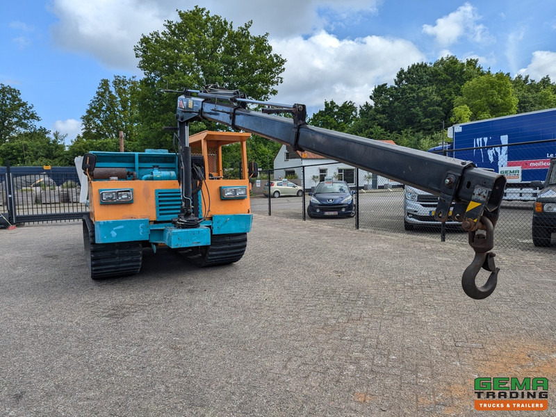 Morooka MST-1100 Rupsdumper / Werktuigdrager - Platte kiepbak + Hiab 026 T3 Kraan - Komatsu 6Cil - Dumper: picture 4 Morooka MST-1100 Rupsdumper / Werktuigdrager - Platte kiepbak + Hiab 026 T3 Kraan - Komatsu 6Cil - Dumper: picture 4