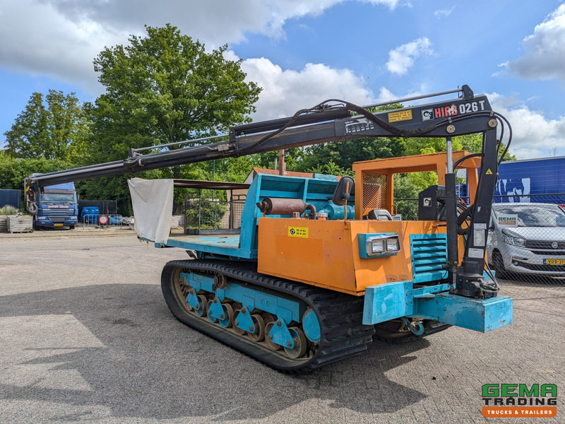 Morooka MST-1100 Rupsdumper / Werktuigdrager - Platte kiepbak + Hiab 026 T3 Kraan - Komatsu 6Cil - Dumper: picture 5 Morooka MST-1100 Rupsdumper / Werktuigdrager - Platte kiepbak + Hiab 026 T3 Kraan - Komatsu 6Cil - Dumper: picture 5