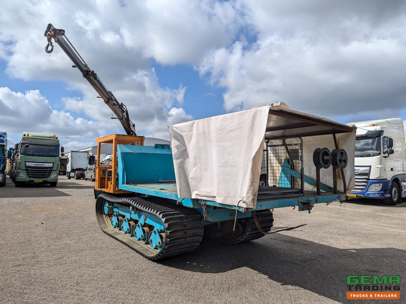 Morooka MST-1100 Rupsdumper / Werktuigdrager - Platte kiepbak + Hiab 026 T3 Kraan - Komatsu 6Cil - Dumper: picture 2 Morooka MST-1100 Rupsdumper / Werktuigdrager - Platte kiepbak + Hiab 026 T3 Kraan - Komatsu 6Cil - Dumper: picture 2