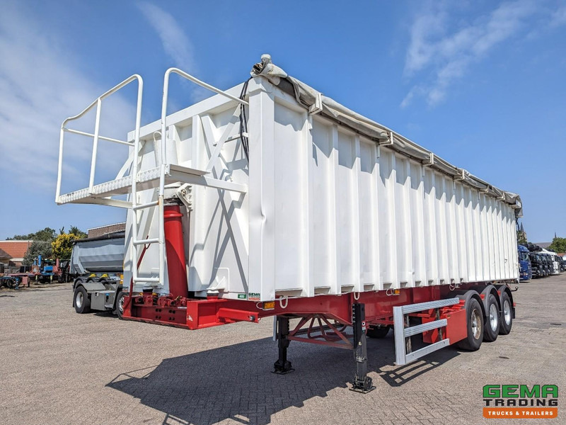 OVA 38OK911 3-Assen - Kipper 46m³ - Staal/Alu - Trommelremmen - Naloop As - 12/2025 APK - Tipper semi-trailer: picture 1 OVA 38OK911 3-Assen - Kipper 46m³ - Staal/Alu - Trommelremmen - Naloop As - 12/2025 APK - Tipper semi-trailer: picture 1