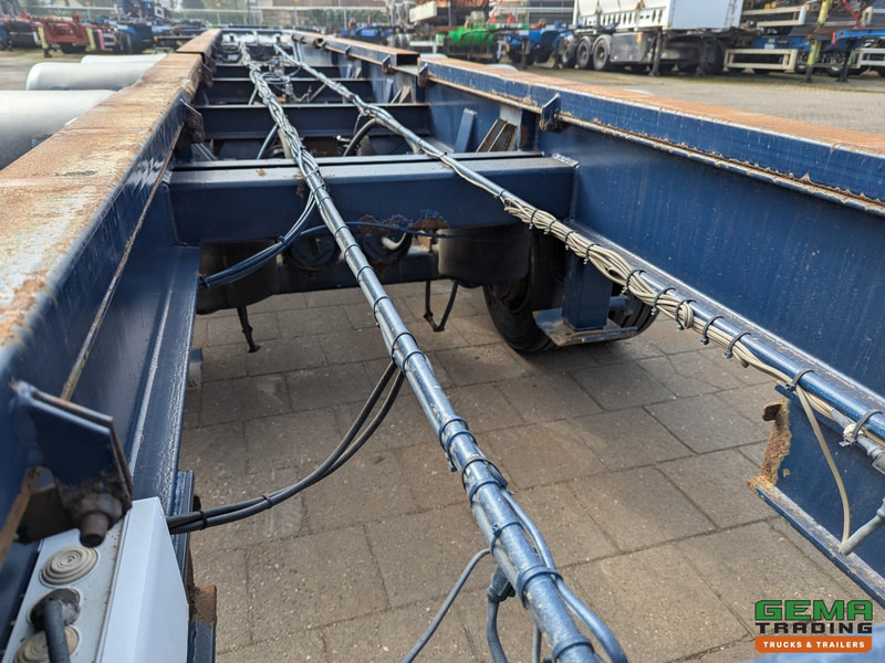 Container transporter/ Swap body semi-trailer Renders RMOC 12 27CC 3-Assen BPW - Dubbellucht - Trommelremmen - 40FT - Schotelhoogte 105cm: picture 11