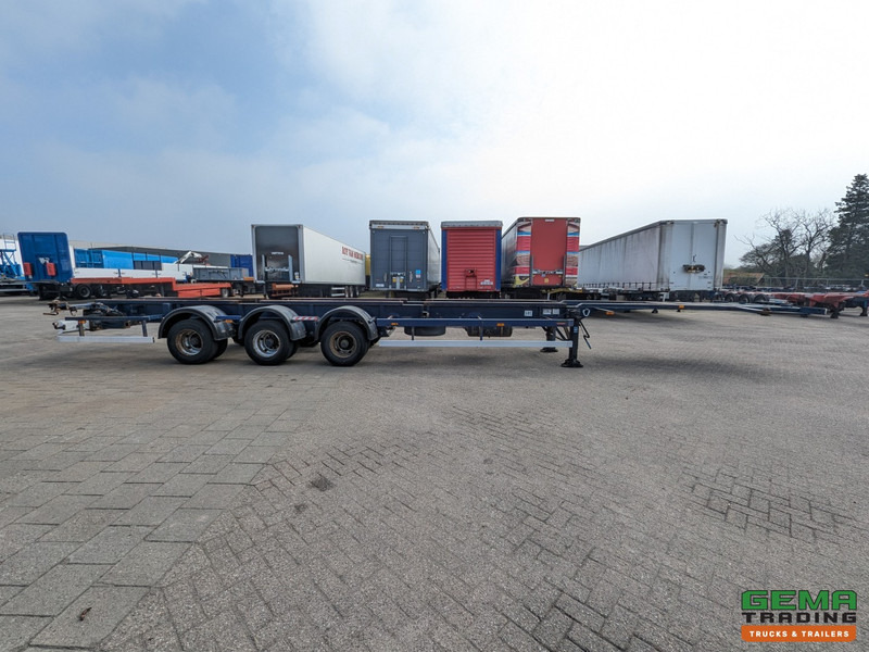 Container transporter/ Swap body semi-trailer Renders RMOC 12 27CC 3-Assen BPW - Dubbellucht - Trommelremmen - 40FT - Schotelhoogte 105cm: picture 13