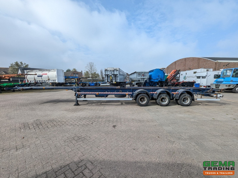 Container transporter/ Swap body semi-trailer Renders RMOC 12 27CC 3-Assen BPW - Dubbellucht - Trommelremmen - 40FT - Schotelhoogte 105cm: picture 14