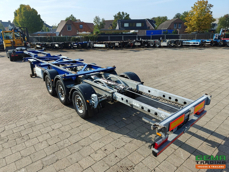 Van Hool A3C002 3-Assen JOST - Schijfremmen - Alle aansluitingen / Universeel chassis - TOP Staat! - Container transporter/ Swap body semi-trailer: picture 4 Van Hool A3C002 3-Assen JOST - Schijfremmen - Alle aansluitingen / Universeel chassis - TOP Staat! - Container transporter/ Swap body semi-trailer: picture 4