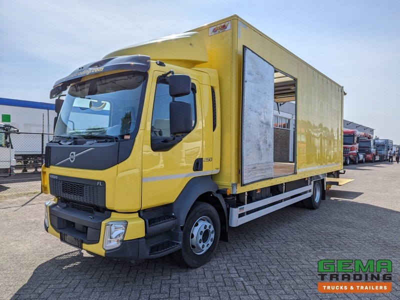 Volvo FL 250 4x2 Daycab Euro6 14Ton - GeslotenBak 6M + Laadklep 2000KG - Zijdeuren - Box truck: picture 1 Volvo FL 250 4x2 Daycab Euro6 14Ton - GeslotenBak 6M + Laadklep 2000KG - Zijdeuren - Box truck: picture 1