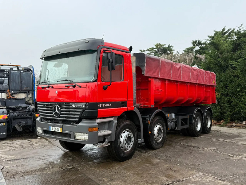 Tipper Mercedes-Benz Actros 4140 V6 8X4 Tipper Spring/Spring Man. Gear*TOP CONDITION*: picture 18 Tipper Mercedes-Benz Actros 4140 V6 8X4 Tipper Spring/Spring Man. Gear*TOP CONDITION*: picture 18
