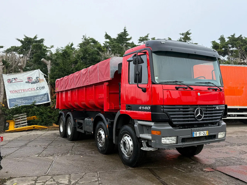 Tipper Mercedes-Benz Actros 4140 V6 8X4 Tipper Spring/Spring Man. Gear*TOP CONDITION*: picture 17 Tipper Mercedes-Benz Actros 4140 V6 8X4 Tipper Spring/Spring Man. Gear*TOP CONDITION*: picture 17