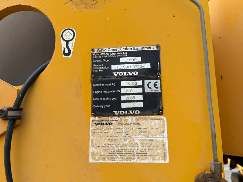Wheel excavator Volvo L 150 E Wheelloader: picture 11 Wheel excavator Volvo L 150 E Wheelloader: picture 11
