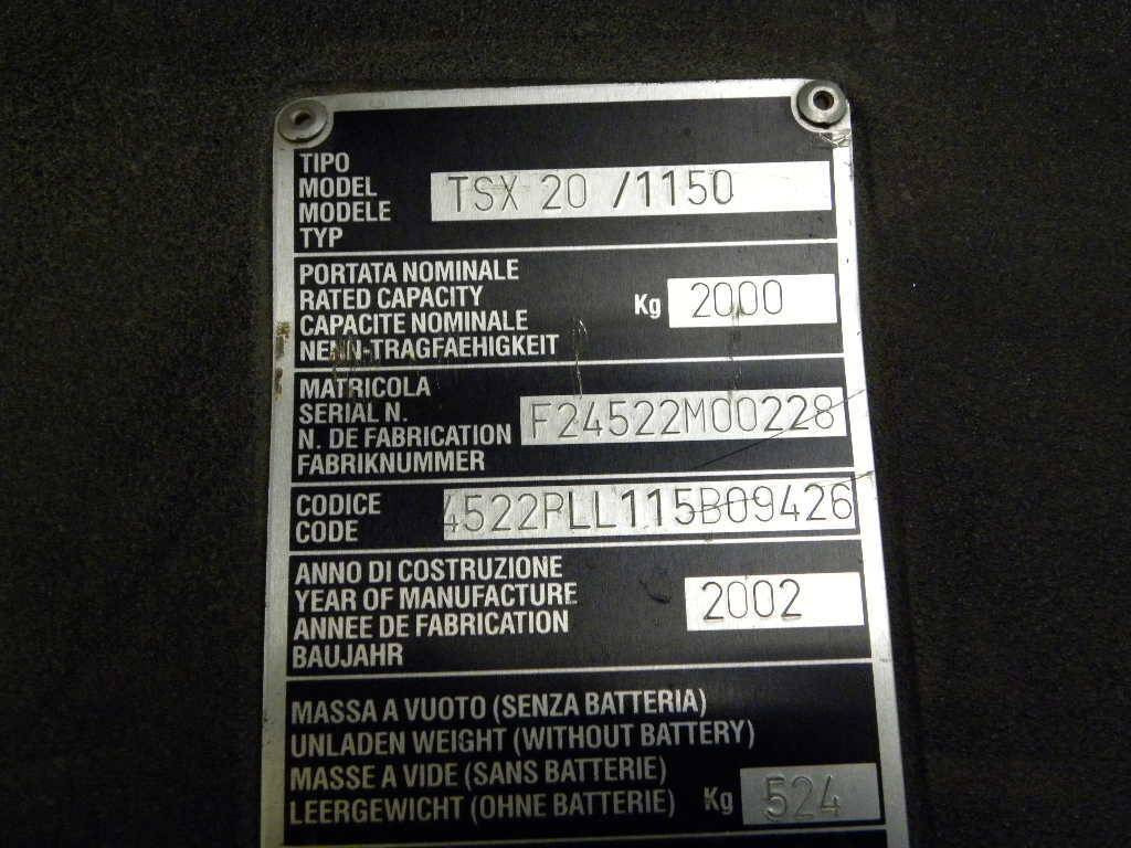 Cover for Om Pimespo ( Fiat )TSX20/1150 - Body and exterior for Material handling equipment: picture 2 Cover for Om Pimespo ( Fiat )TSX20/1150 - Body and exterior for Material handling equipment: picture 2