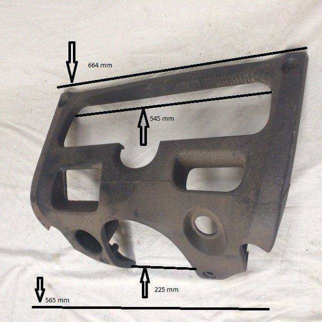 Dashboard for Linde series 132 - Body and exterior for Material handling equipment: picture 1 Dashboard for Linde series 132 - Body and exterior for Material handling equipment: picture 1