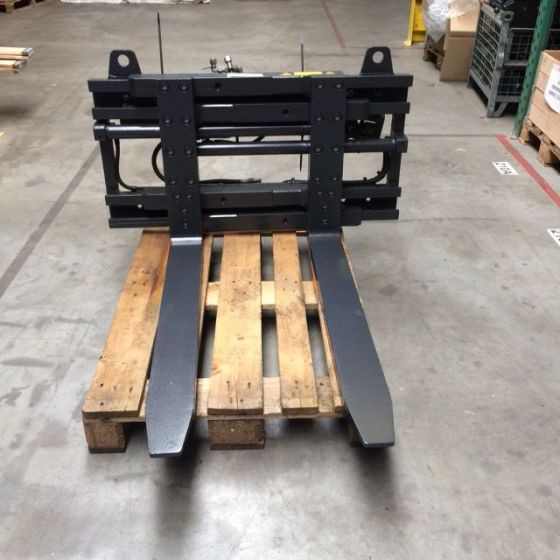 Kaup Fork positioner with separate sideshift - Clamp for Material handling equipment: picture 1 Kaup Fork positioner with separate sideshift - Clamp for Material handling equipment: picture 1