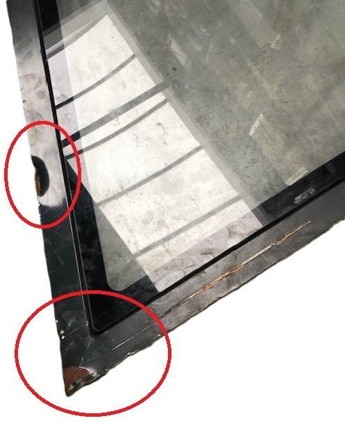 Left door for Linde H60-80, Series 396 - Door and parts for Material handling equipment: picture 4 Left door for Linde H60-80, Series 396 - Door and parts for Material handling equipment: picture 4