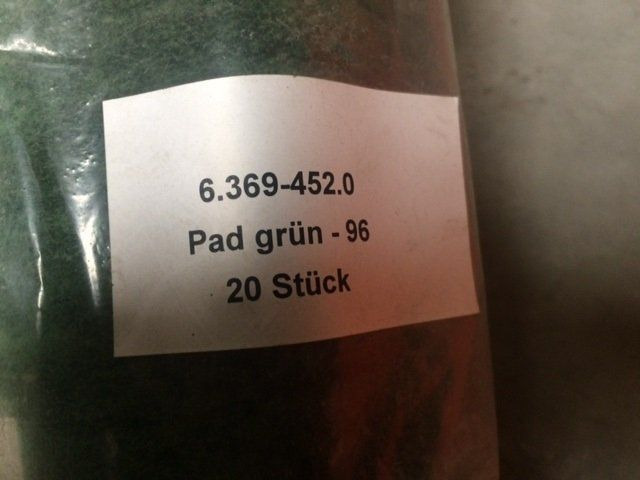 5X Kärcher Pad Green 96-20 PCS - Spare parts for Cleaning machinery: picture 2 5X Kärcher Pad Green 96-20 PCS - Spare parts for Cleaning machinery: picture 2