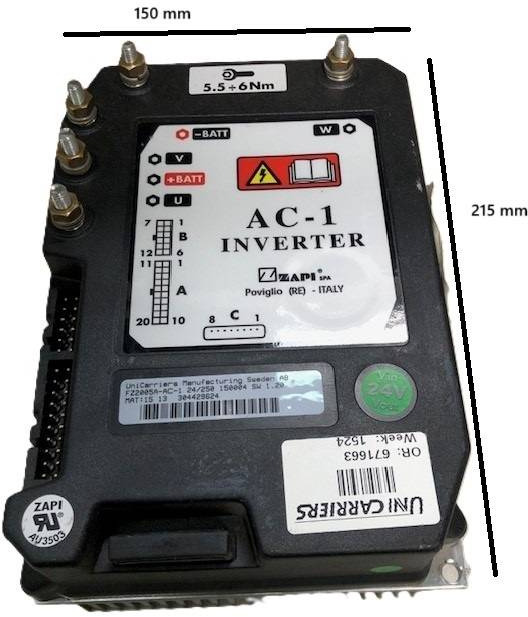 Steering controller for Atlet - ECU for Material handling equipment: picture 1 Steering controller for Atlet - ECU for Material handling equipment: picture 1