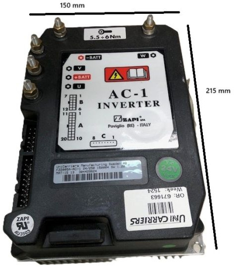 Steering controller for Atlet - ECU for Material handling equipment: picture 1 Steering controller for Atlet - ECU for Material handling equipment: picture 1