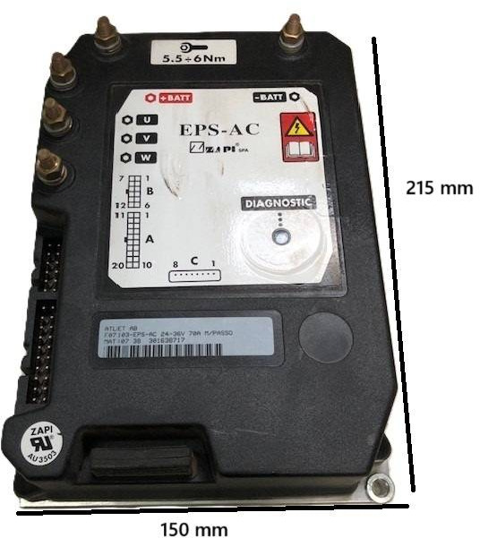 Steering controller for Atlet - ECU for Material handling equipment: picture 1 Steering controller for Atlet - ECU for Material handling equipment: picture 1