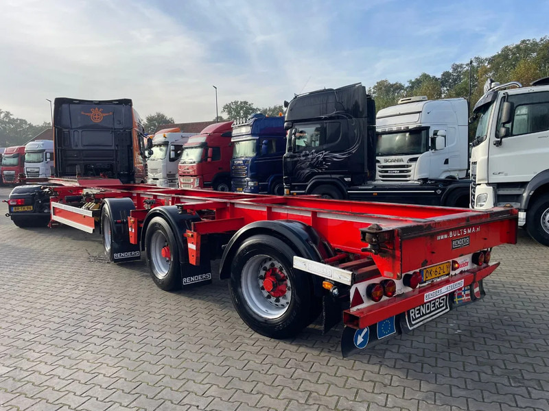 Renders ROC 16.27CC X-Steering 2x 20 40 45 FT HC Stuuras Liftas Banden 70% - Container transporter/ Swap body semi-trailer: picture 2 Renders ROC 16.27CC X-Steering 2x 20 40 45 FT HC Stuuras Liftas Banden 70% - Container transporter/ Swap body semi-trailer: picture 2