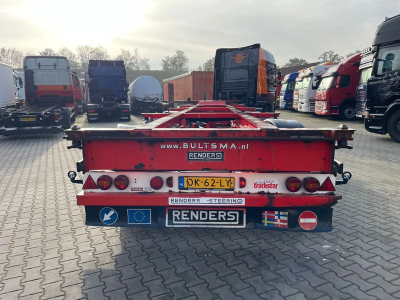 Renders ROC 16.27CC X-Steering 2x 20 40 45 FT HC Stuuras Liftas Banden 70% - Container transporter/ Swap body semi-trailer: picture 4 Renders ROC 16.27CC X-Steering 2x 20 40 45 FT HC Stuuras Liftas Banden 70% - Container transporter/ Swap body semi-trailer: picture 4
