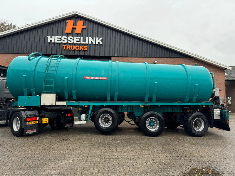 Veenhuis 36m3 RVS Mestoplegger Geijkte weging Nieuwe APK VMA Bemonstering 2x stuuras - Tank semi-trailer: picture 2 Veenhuis 36m3 RVS Mestoplegger Geijkte weging Nieuwe APK VMA Bemonstering 2x stuuras - Tank semi-trailer: picture 2