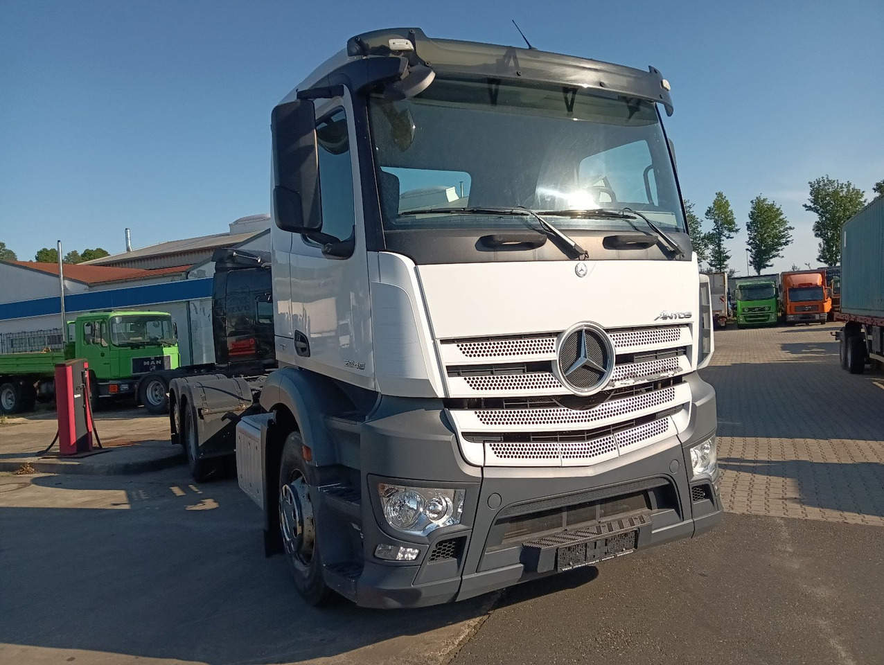 Mercedes-Benz 2545 6x2 Lenk/Lift MEILLER RK2070 Luft/Luft - Cab chassis truck: picture 1 Mercedes-Benz 2545 6x2 Lenk/Lift MEILLER RK2070 Luft/Luft - Cab chassis truck: picture 1