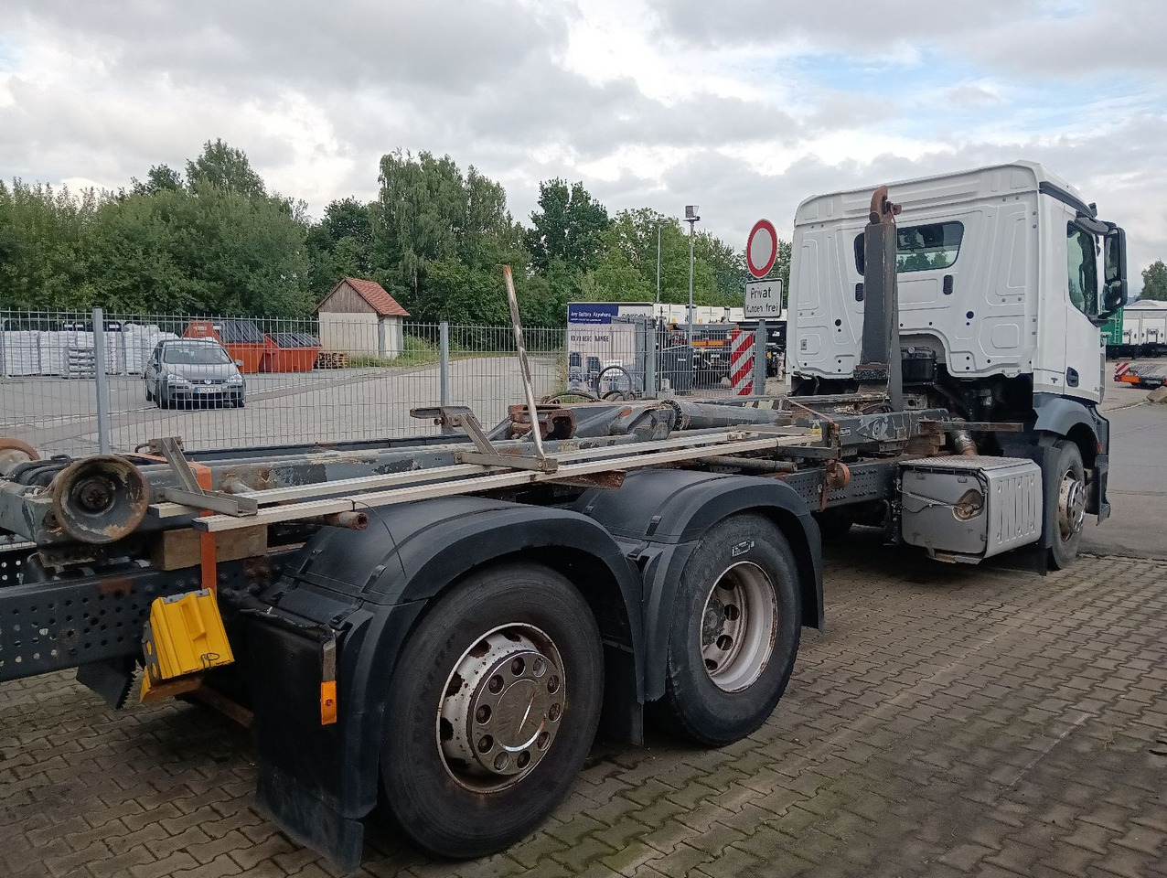 Mercedes-Benz 2545 6x2 Lenk/Lift MEILLER RK2070 Luft/Luft - Cab chassis truck: picture 4 Mercedes-Benz 2545 6x2 Lenk/Lift MEILLER RK2070 Luft/Luft - Cab chassis truck: picture 4