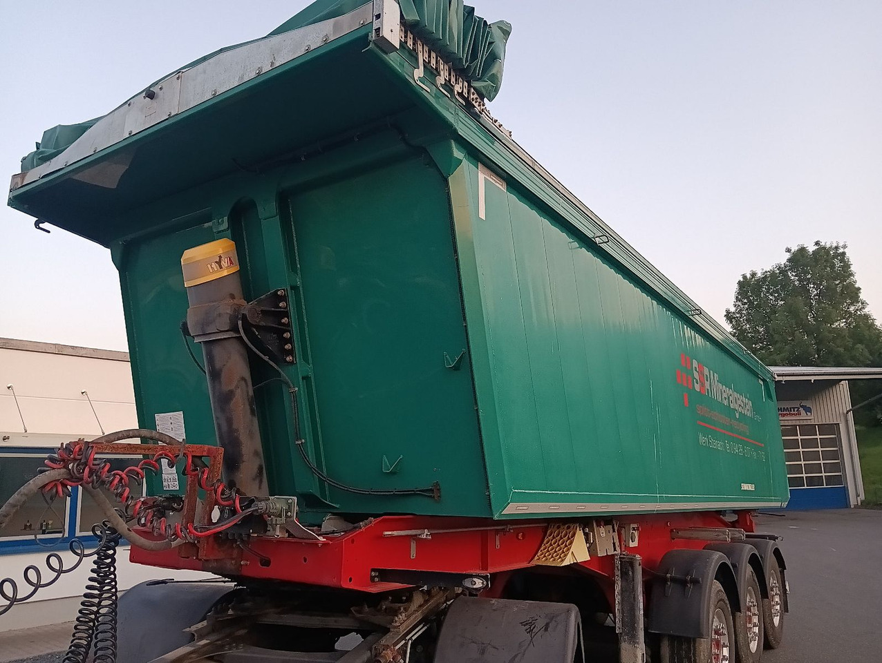 Schwarzmüller 3-A Alumulde ALCOA 27m3 SAF Lift 5,4t el.Verdeck - Tipper semi-trailer: picture 3 Schwarzmüller 3-A Alumulde ALCOA 27m3 SAF Lift 5,4t el.Verdeck - Tipper semi-trailer: picture 3